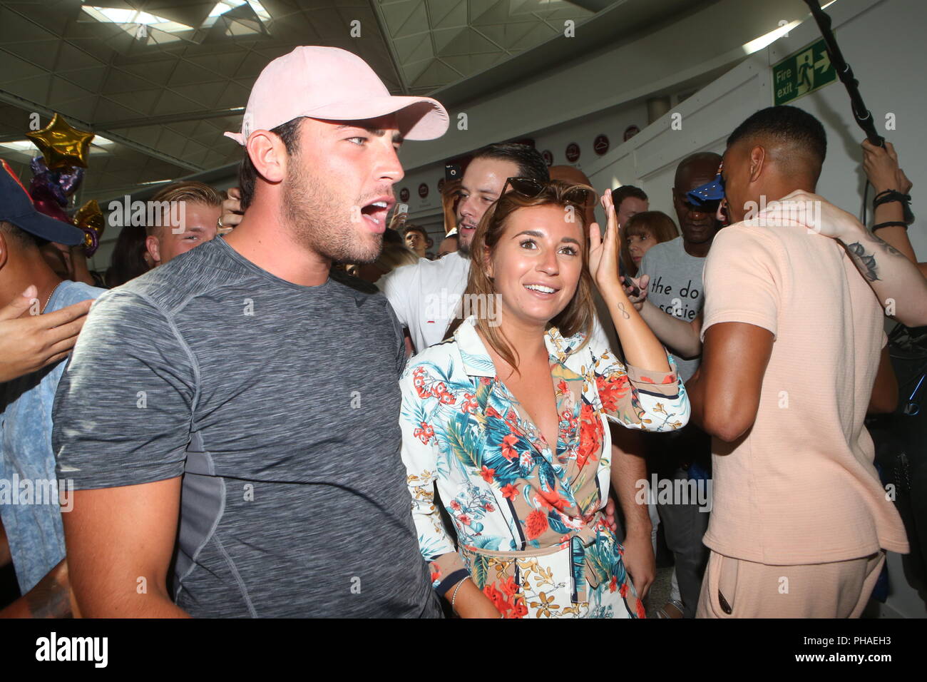 Love Island 2018 Contestants Arrive At London Stansted Airport