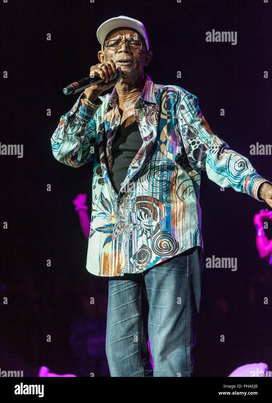 Pictures of Reggae singer and legend Beres Hammond at the O2 Brixton