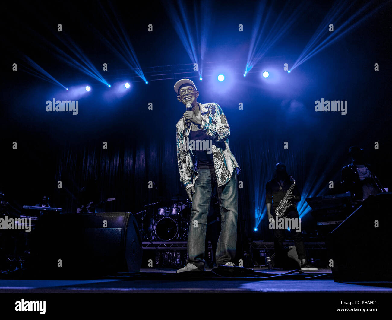 Pictures of Reggae singer and legend  Beres Hammond at  the O2 Brixton Academy,London 2018. ©O.Giuliano Eboulia/graphikvision.com Stock Photo