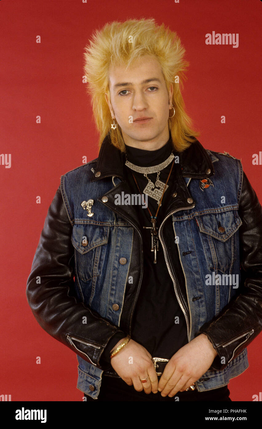 Matt Sorum (The Cult) on 27.02.1986 in München/Munich. | usage worldwide  Stock Photo - Alamy
