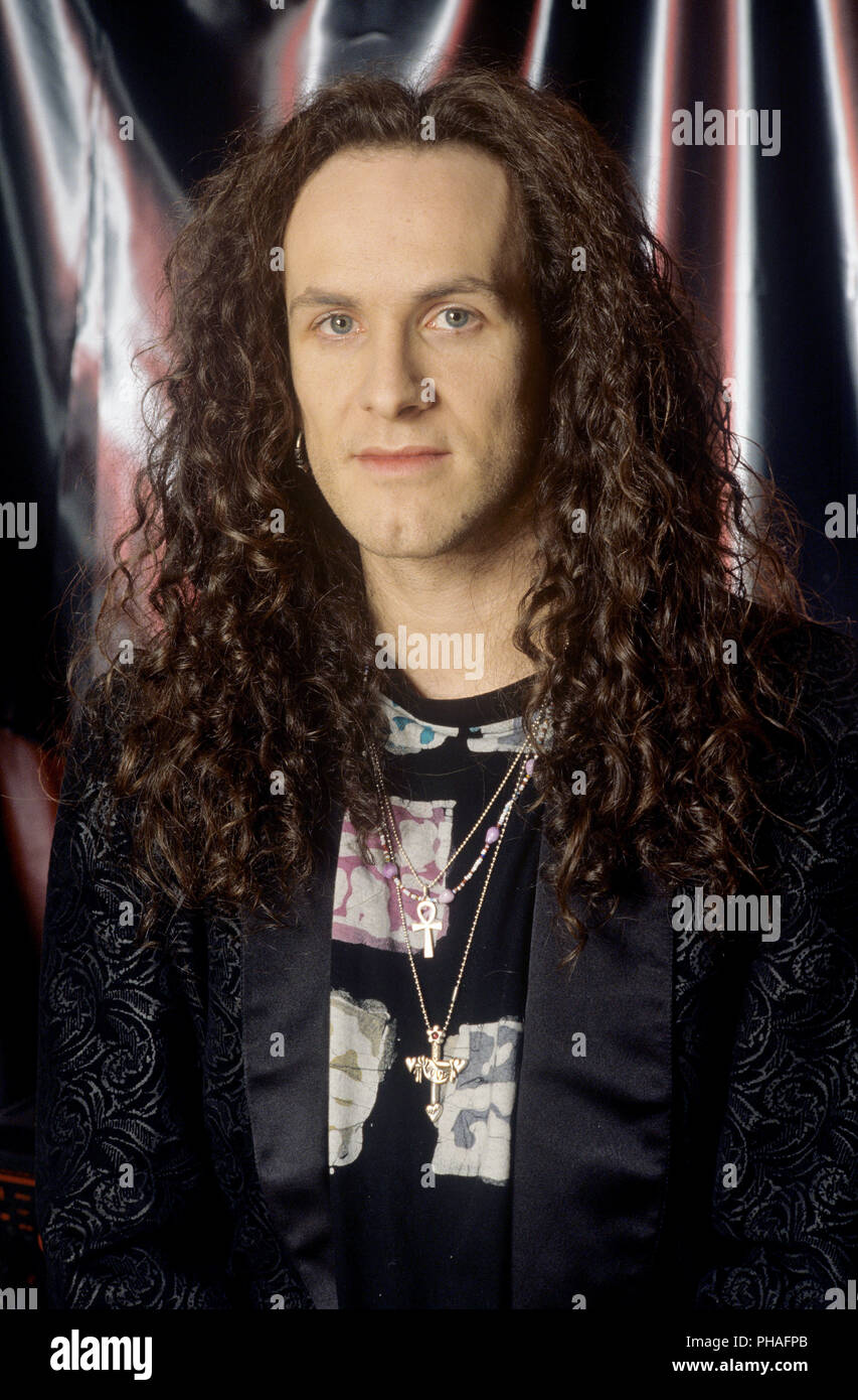 Vivian Campbell (Def Leppard) on 26.01.1993 in München. | usage worldwide Stock Photo