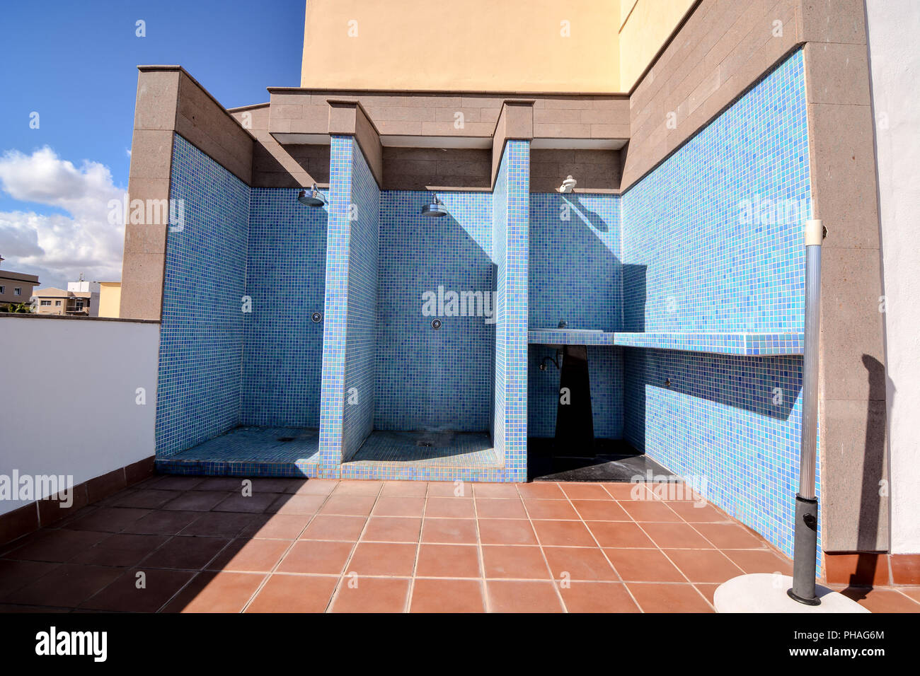 Balcony of a luxury hotel Stock Photo - Alamy