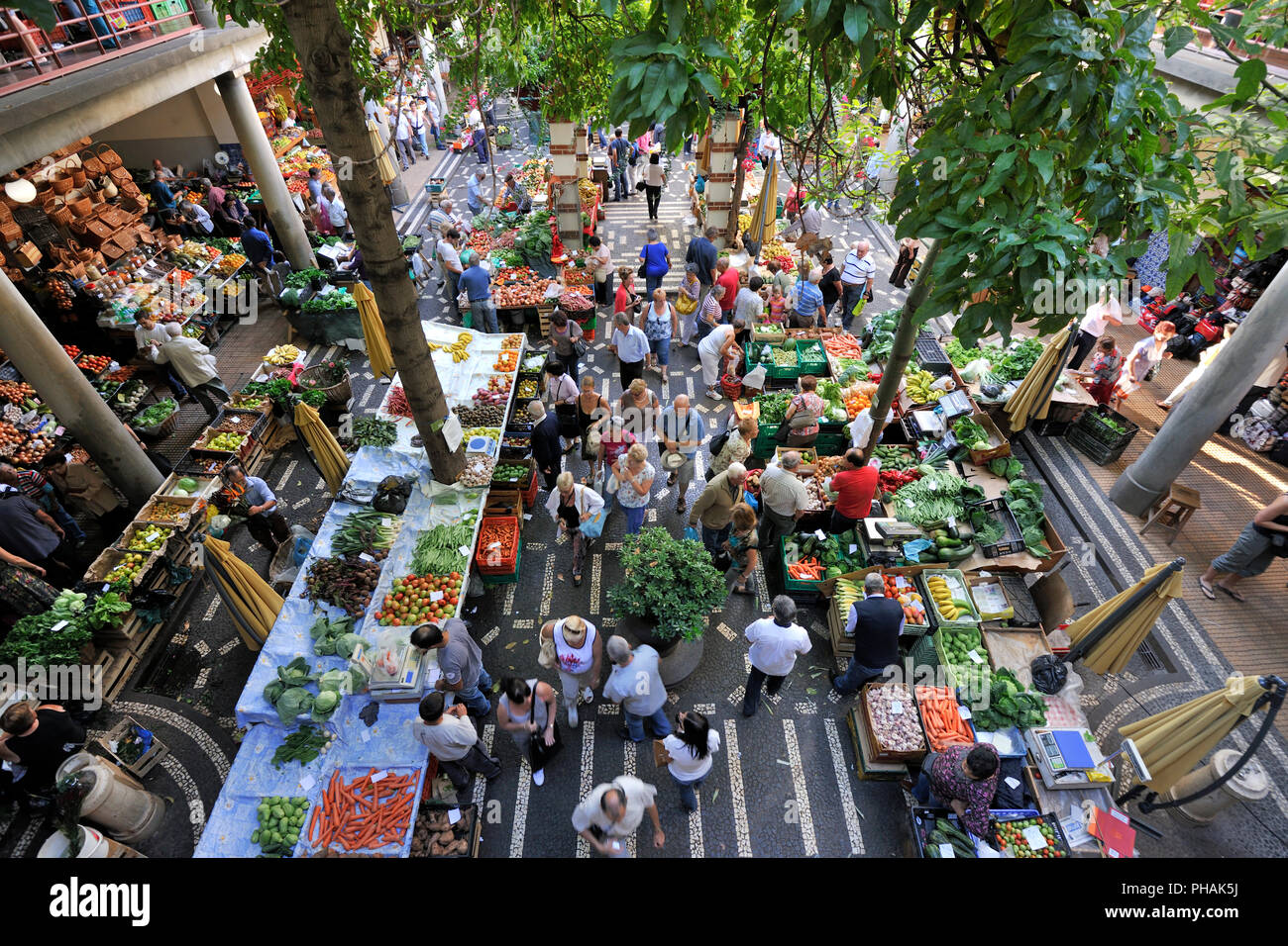 Mercado dos Lavradores (Farmers market). Funchal, Madeira. Portugal