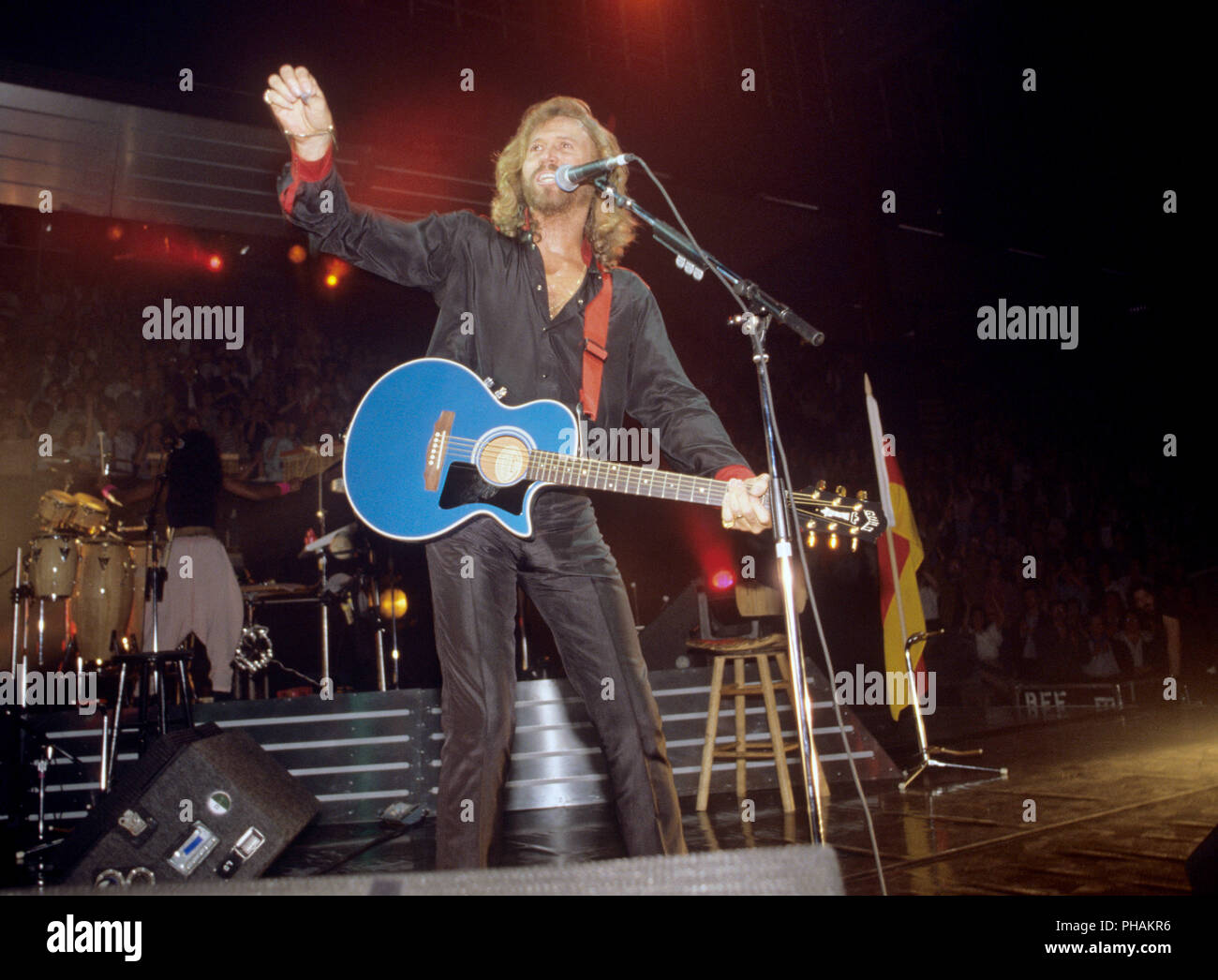 Barry Gibb (Bee Gees) on 24.05.1991 in Kiel. | usage worldwide Stock Photo