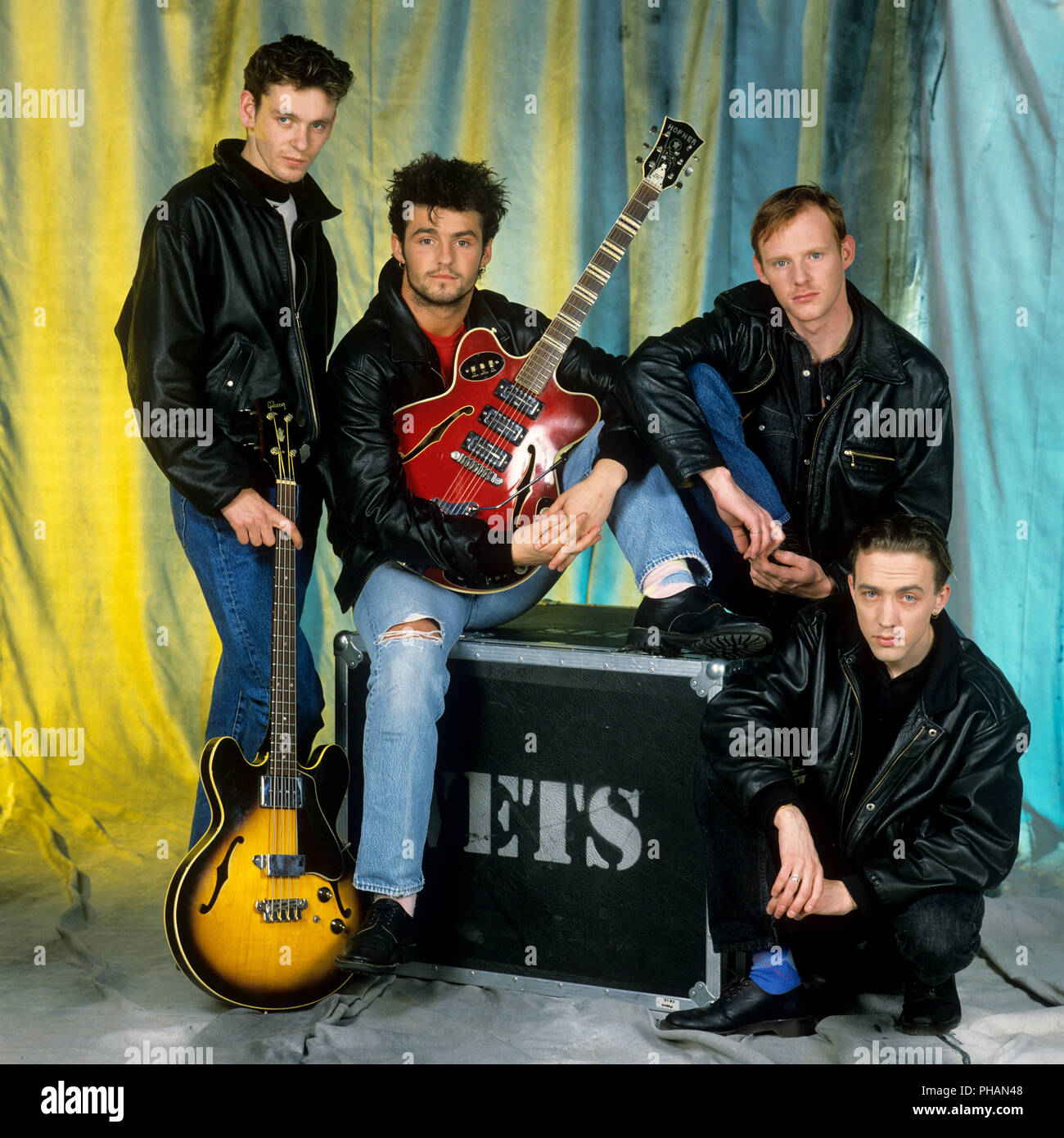 Wet Wet Wet (singer Marti Pellow) on 09.05.1988 in München / Munich 