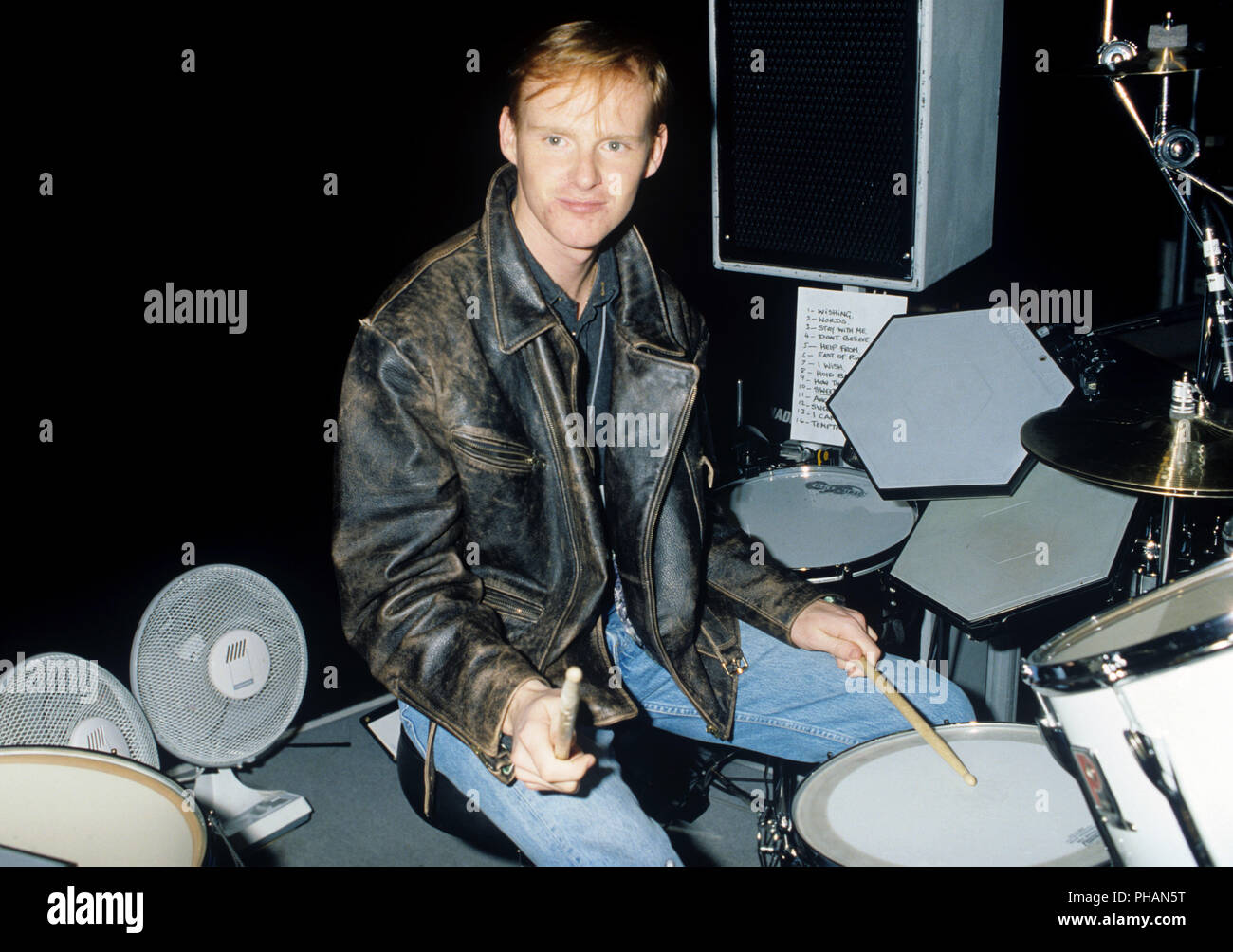 Wet Wet Wet on 10.02.1990 in München / Munich. | usage worldwide Stock ...