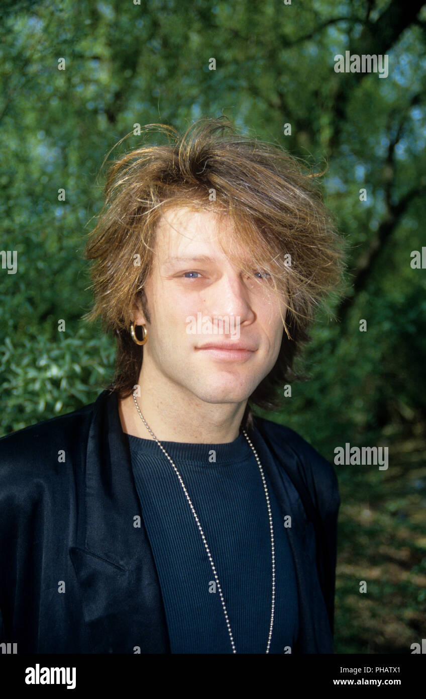 Bon Jovi (Singer Jon Bon Jovi) on 26.04.1993 in Germany. | usage