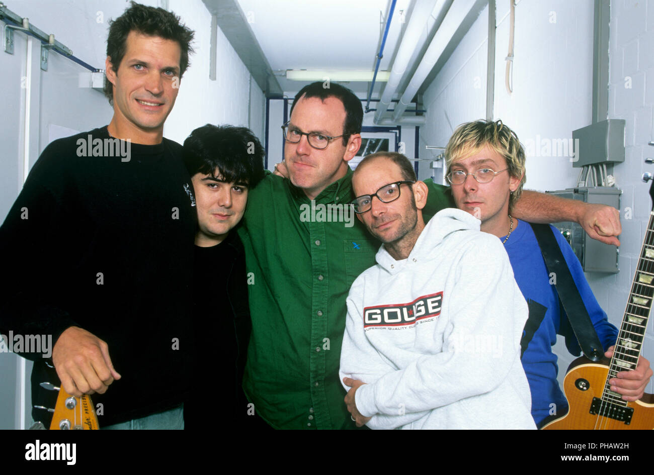 Bad Religion (Sänger Greg Graffin) on 22.08.1998 in Landsberg. | usage worldwide Stock Photo