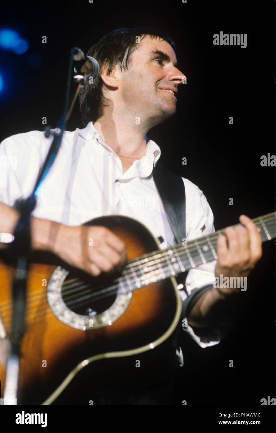 Chris de Burgh on 27.05.1989 in München / Munich. | usage worldwide