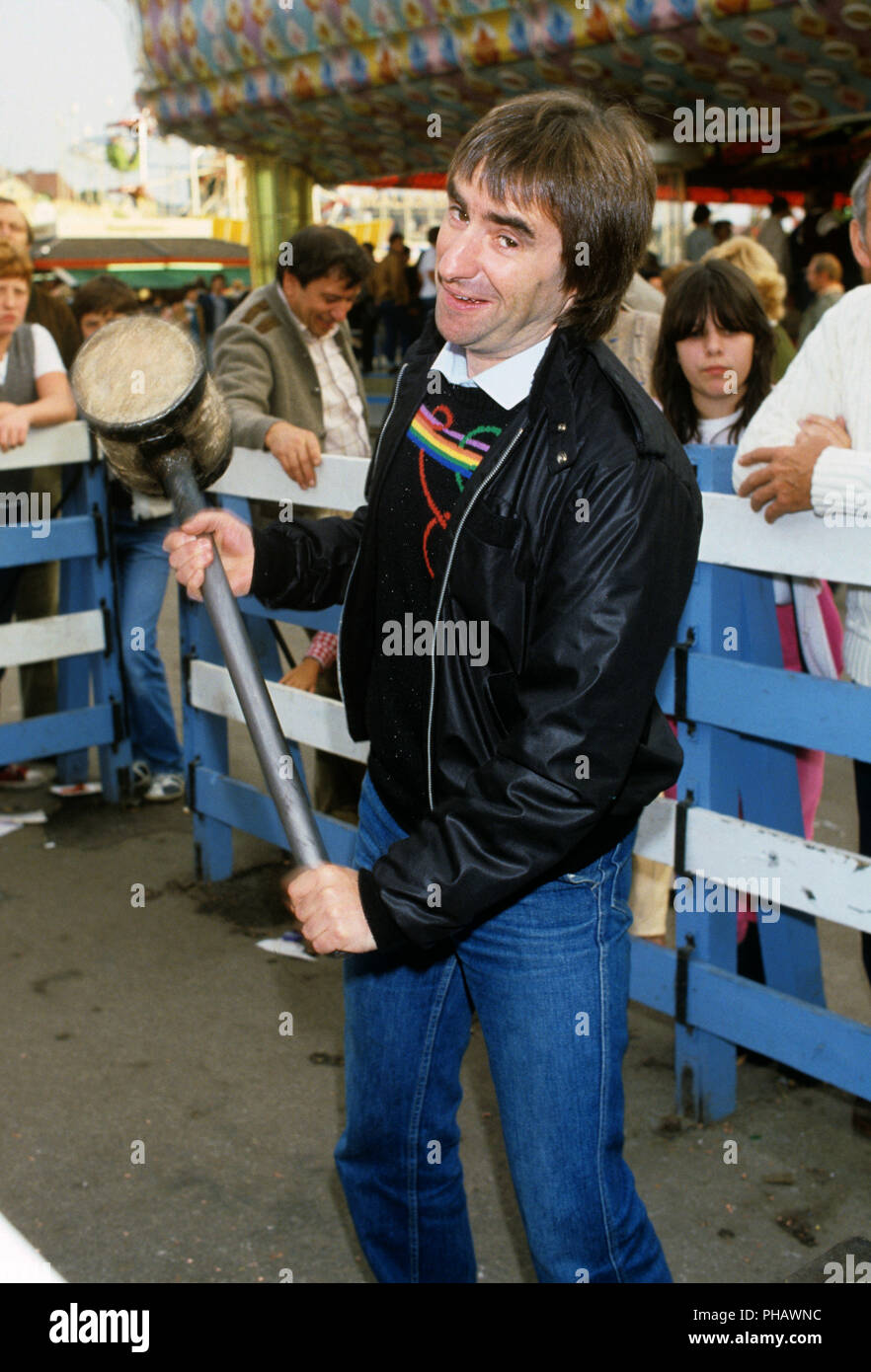 Chris de Burgh in October 1982 in München / Munich. | usage worldwide