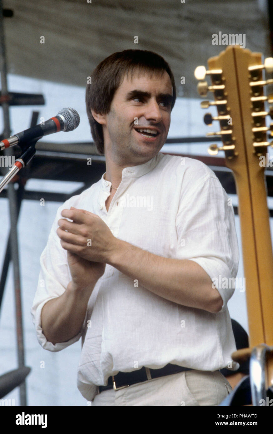 Chris de Burgh in September 1981. | usage worldwide Stock Photo - Alamy