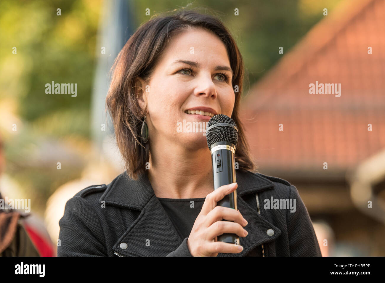 Annalena Baerbock at the Summer festival of the Greens in Pankow Stock Photo