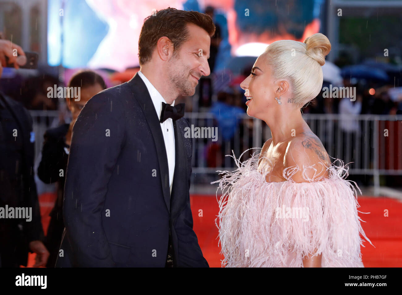 Venice Italy 31st Aug 2018 Bradley Cooper Lady Gaga Attend The A Star Is Born Premiere