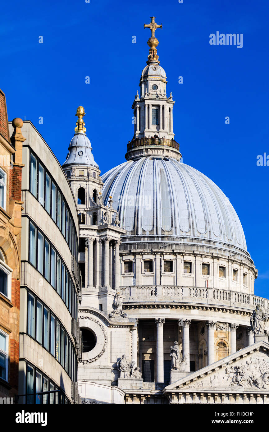 St Paul's Cathedral, City of London Stock Photo Alamy