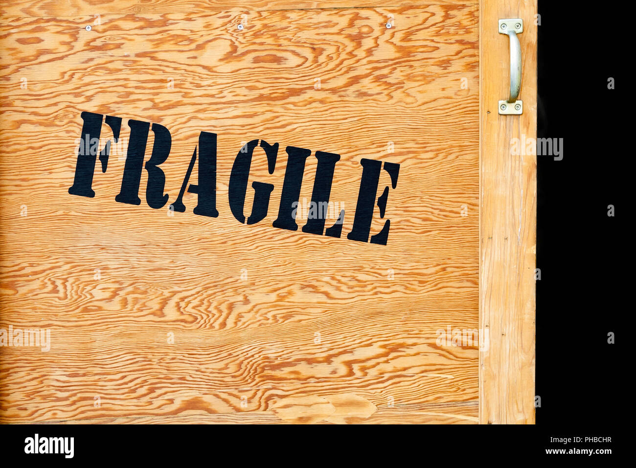 Careful caution delicate fragile sign hires stock photography and images Alamy