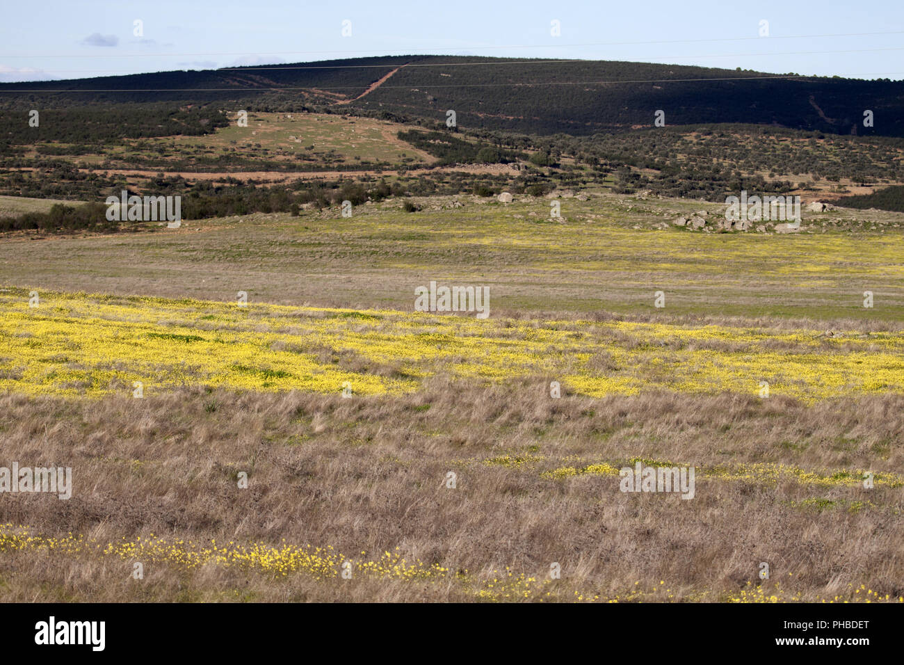 Landscape Alvares, Portugal Stock Photo