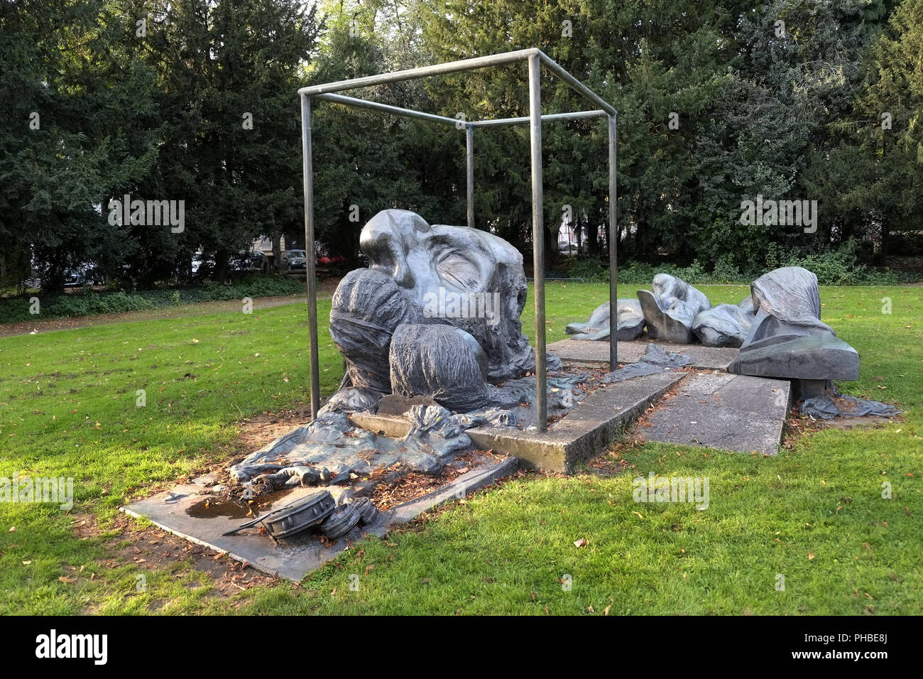 Heinrich Heine Monument, Dusseldorf Stock Photo - Alamy