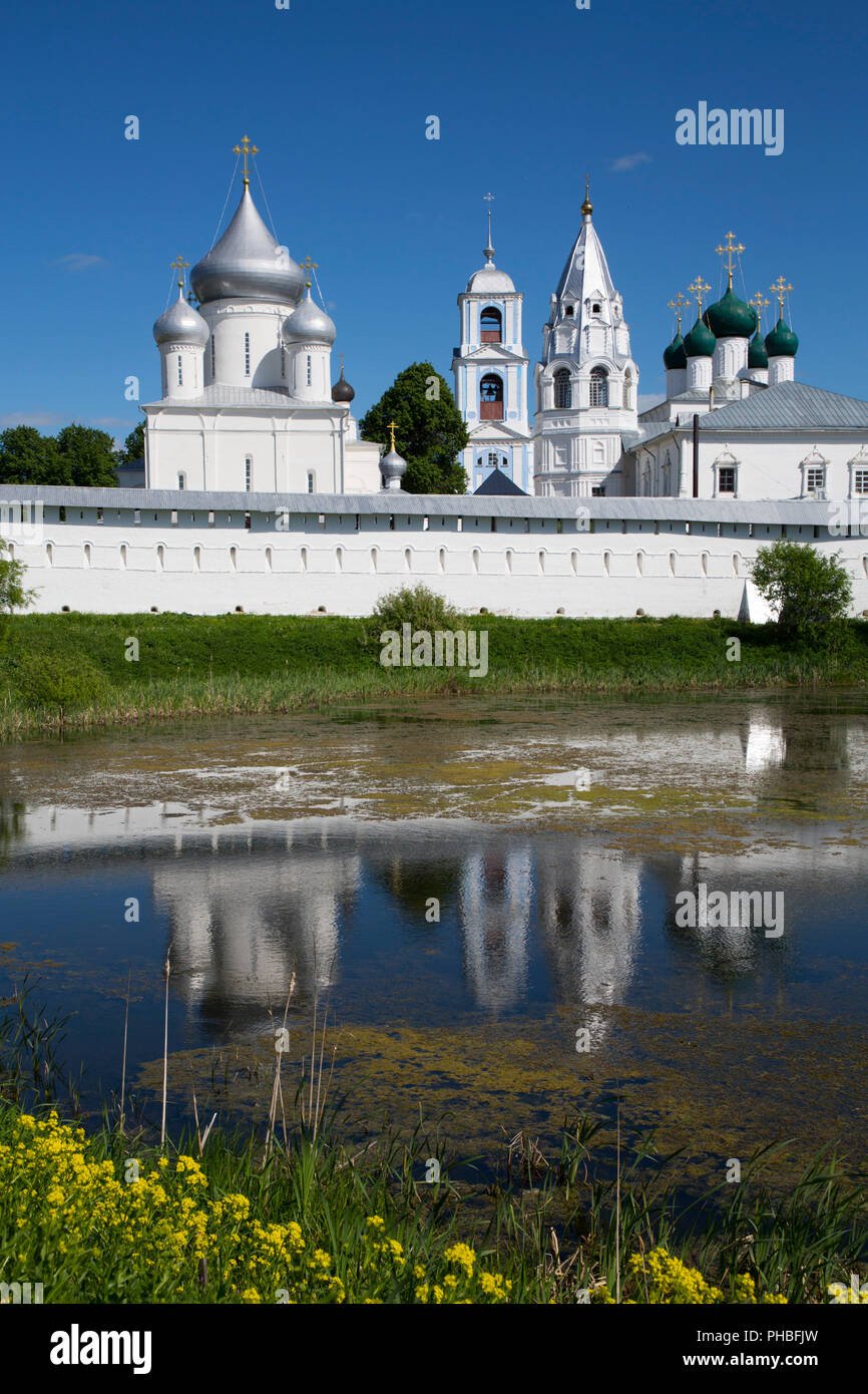 Nikitsky Monastery, Pereslavl-Zalessky, Golden Ring, Yaroslavl Oblast, Russia, Europe Stock Photo