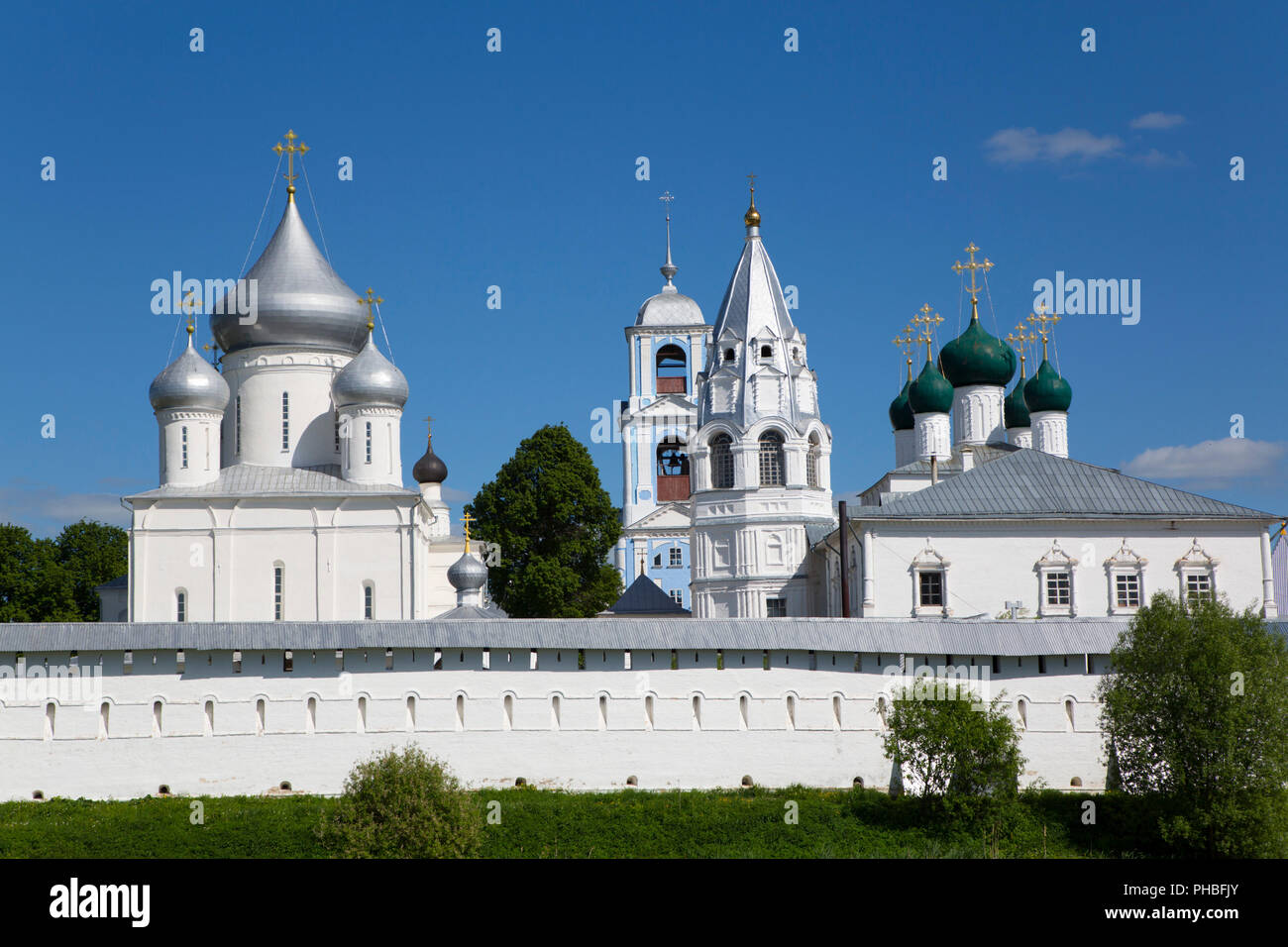 Nikitsky Monastery, Pereslavl-Zalessky, Golden Ring, Yaroslavl Oblast, Russia, Europe Stock Photo