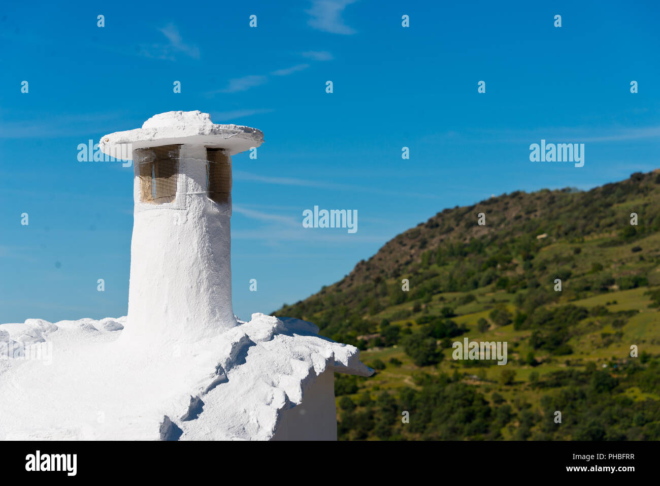 Capileira town, sierra nevada, spain Stock Photo