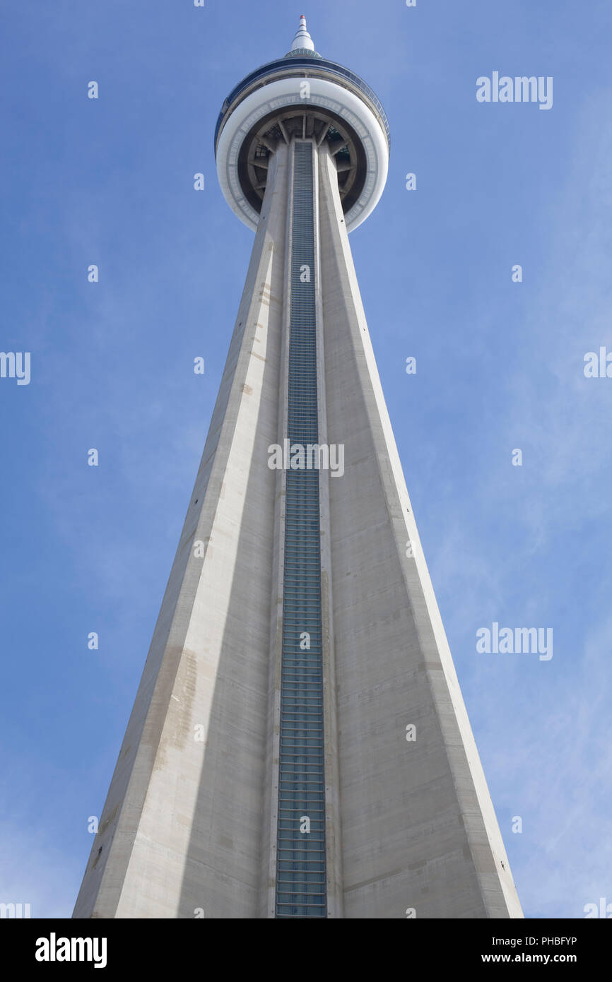 View to the CN tower Stock Photo - Alamy