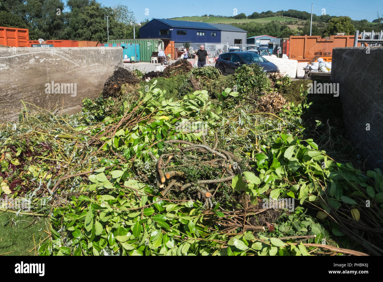 Green waste depot hires stock photography and images Alamy