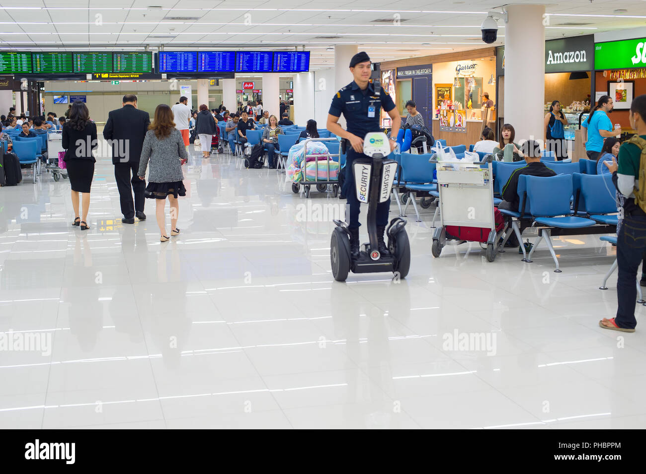 Passsengers waiting room airport. Thailand Stock Photo - Alamy