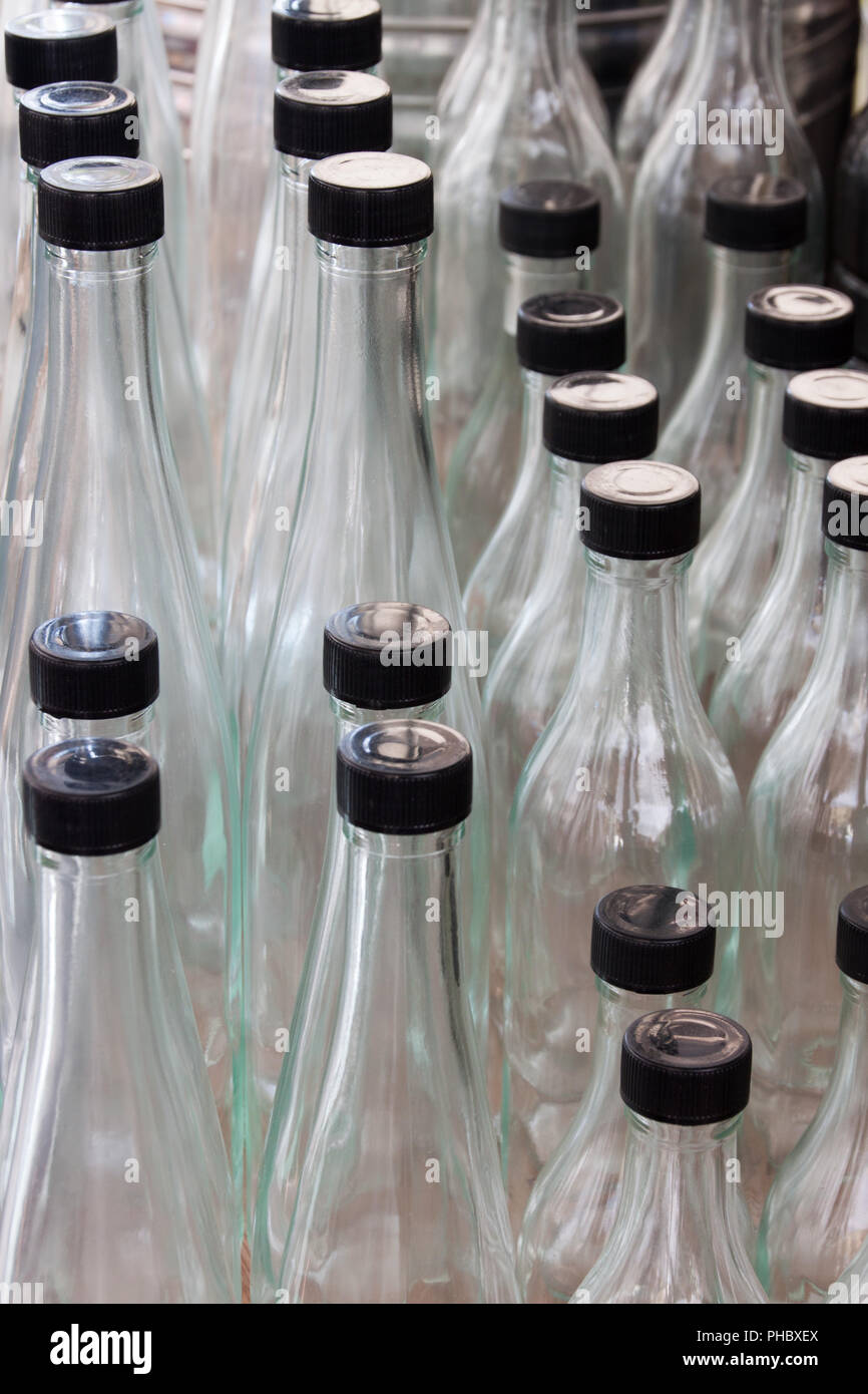 plastic bottles for sale at market Stock Photo Alamy