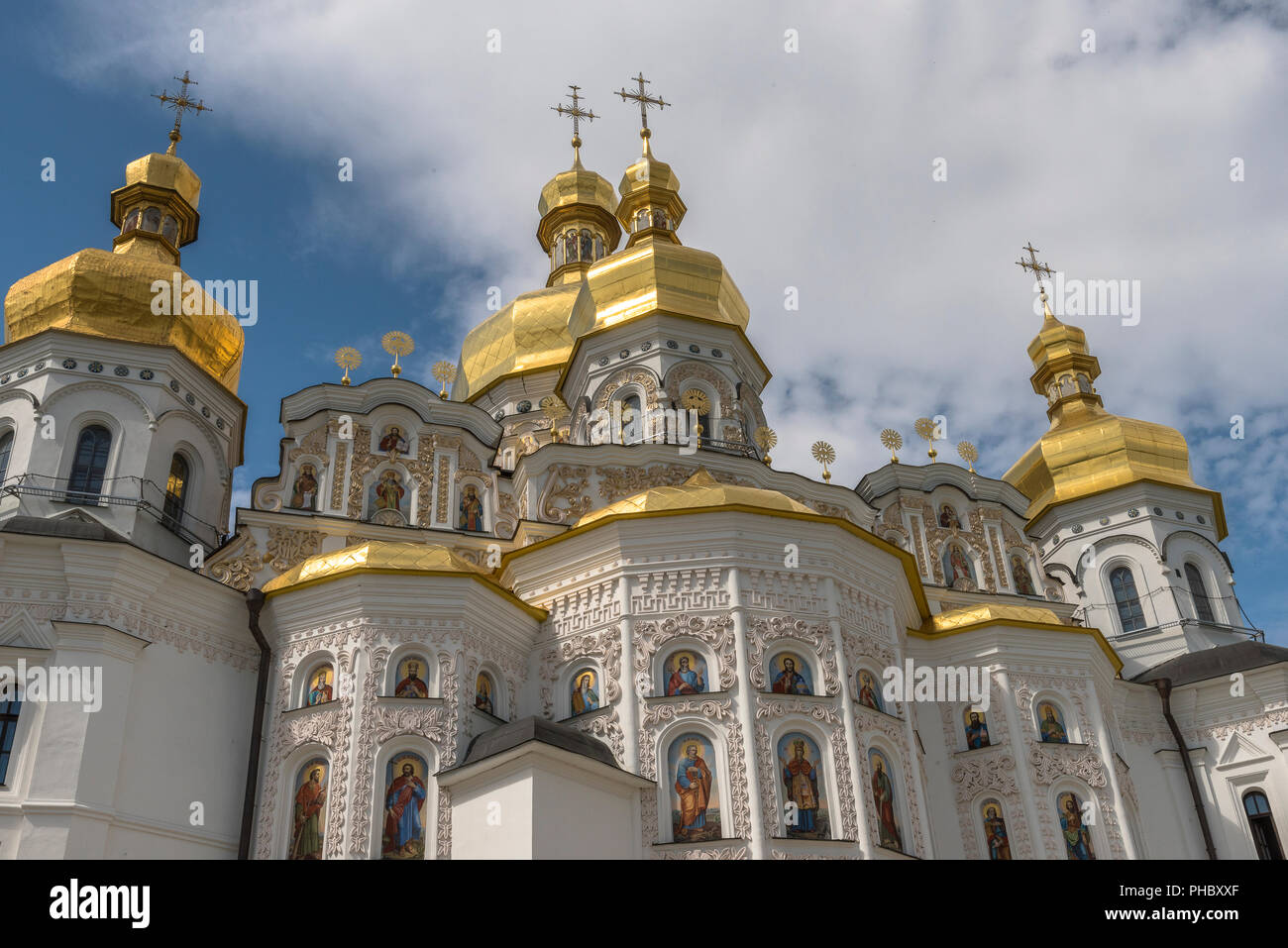 Dormition Cathedral (Ouspensky sobor), Kiev, Ukraine, Europe Stock Photo