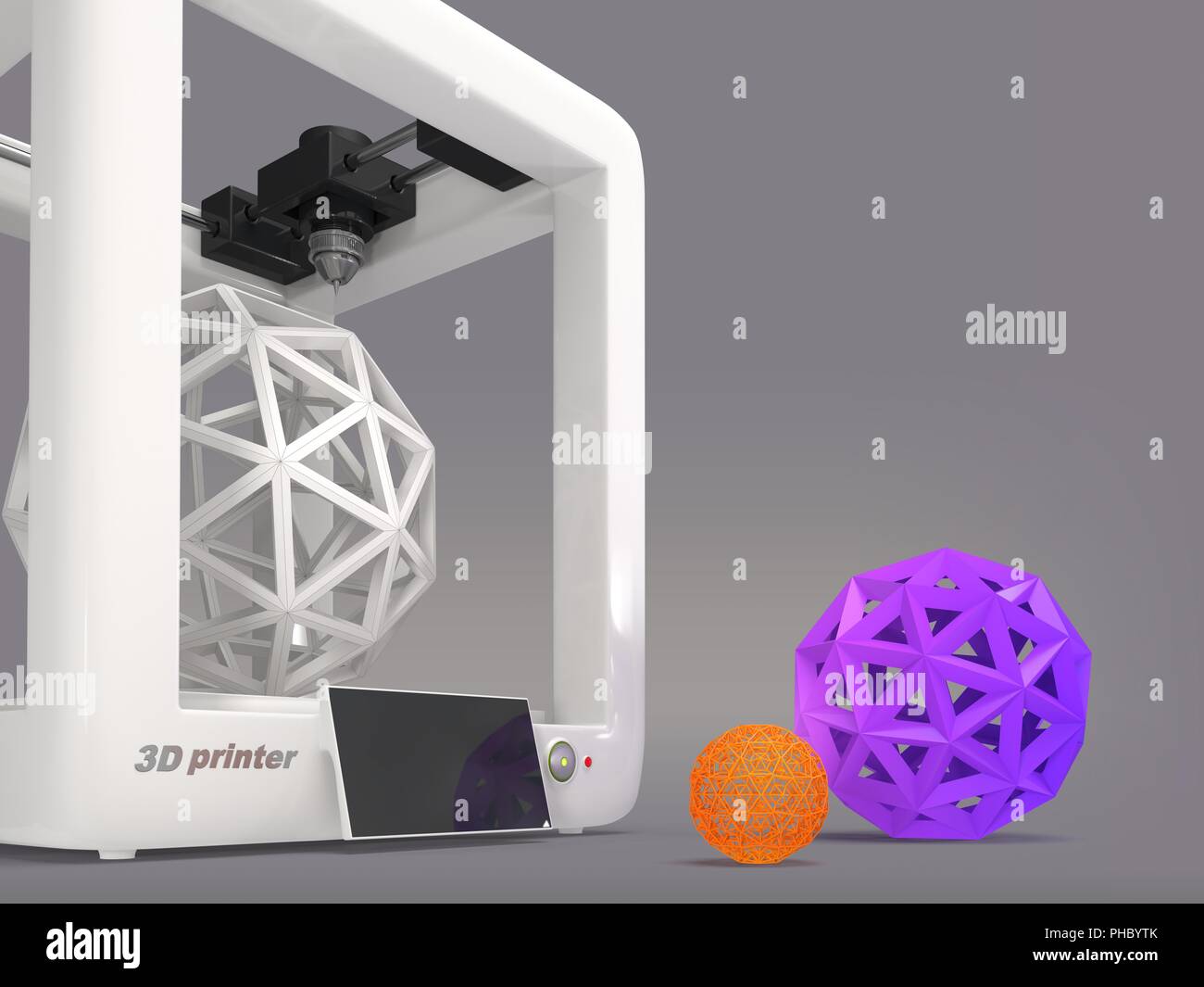 3d model dodecahedron shape hi-res stock photography and images - Alamy