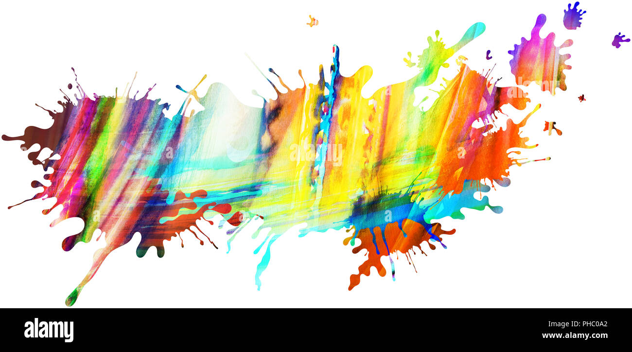 Paint Running Pattern paint pattern and splatter background with paint runs isolated Stock ...