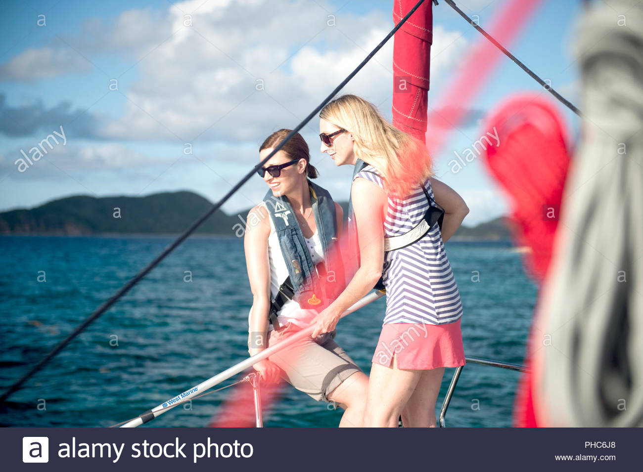 People Wearing Life Jackets High Resolution Stock Photography and