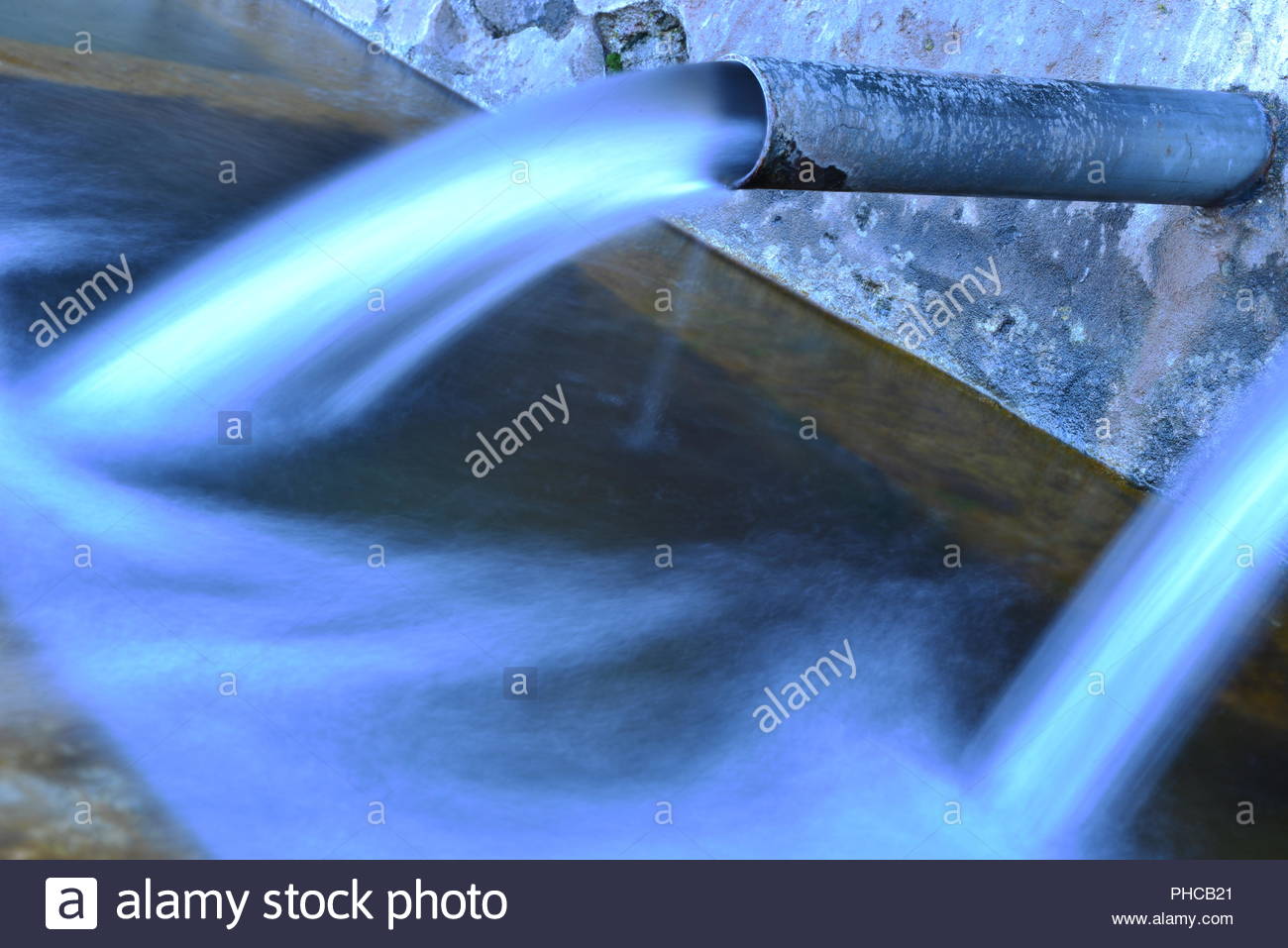 Spring Water Natural Water Fountain Stock Photo Alamy