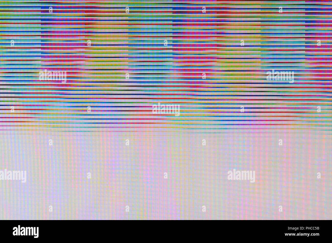 Digital glitch Stock Photo