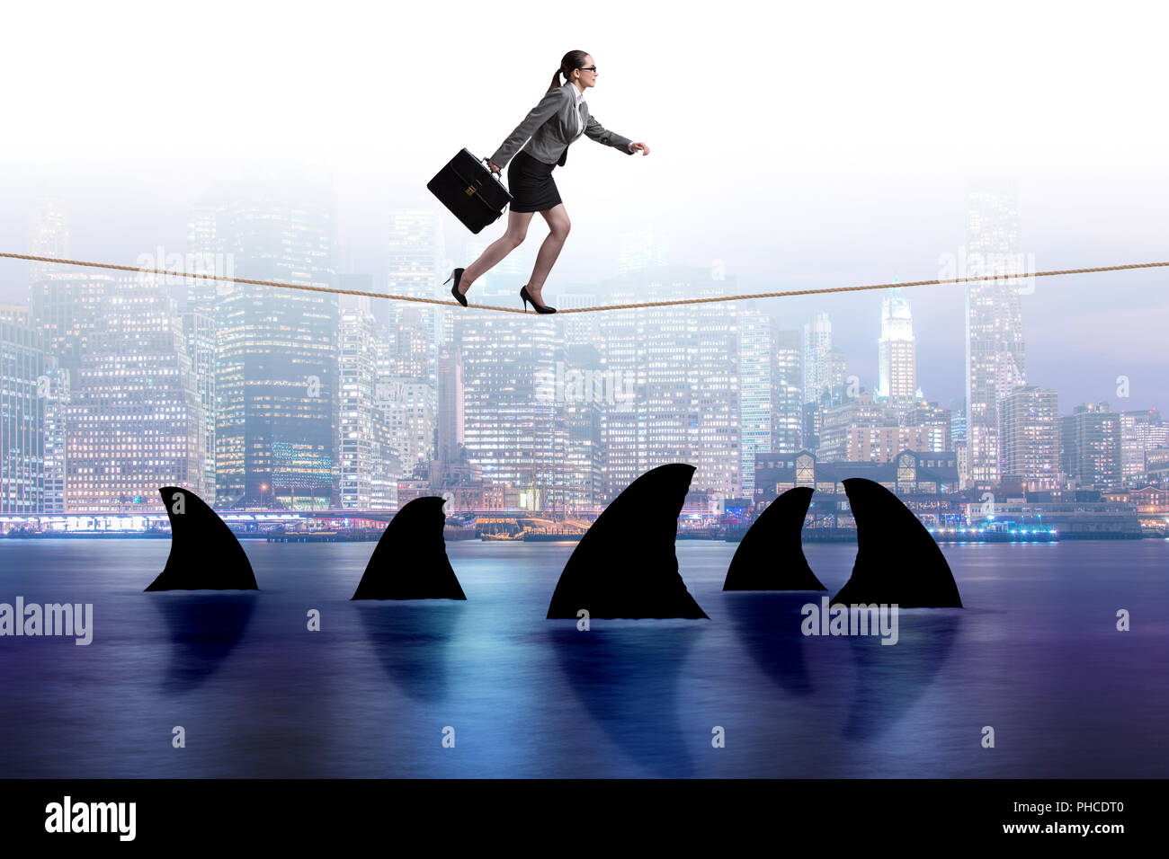 Hand cutting rope in hi-res stock photography and images - Alamy