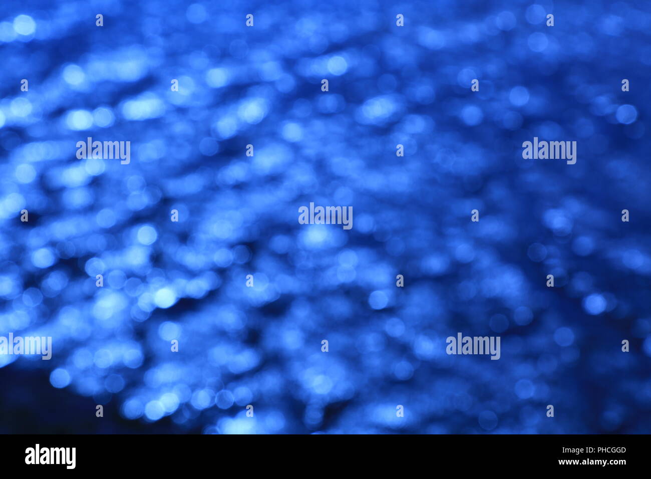 background glittering water bokeh Stock Photo