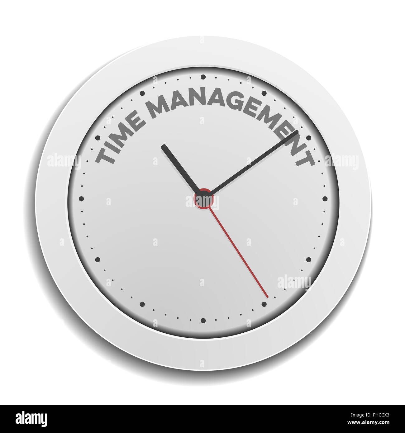 clock time Management Stock Photo