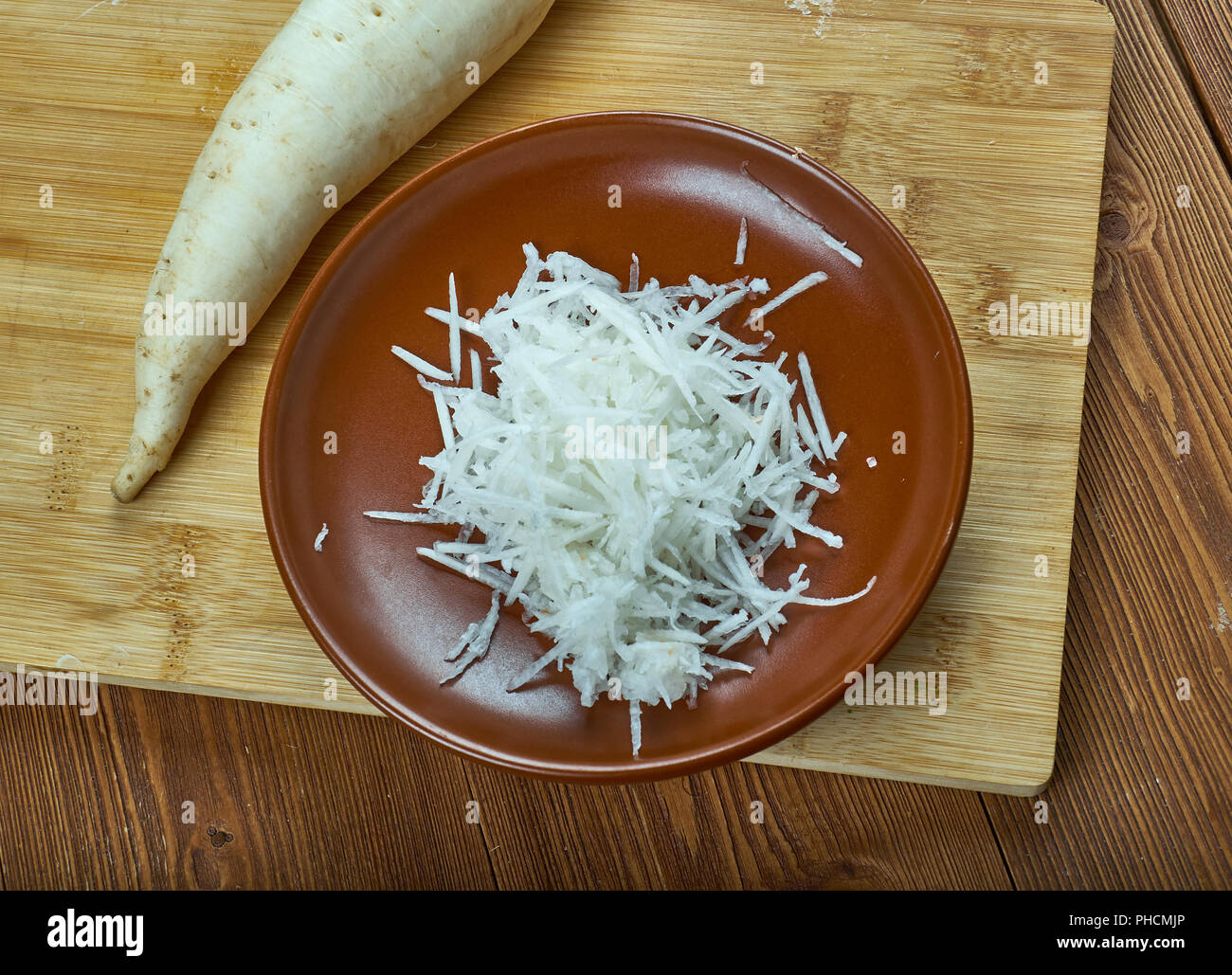 Polish version of horseradish cooking Stock Photo