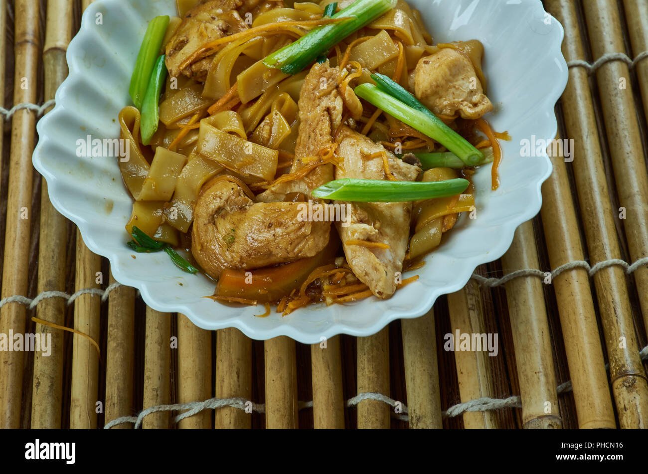 Leftover Chicken Stir Fry Stock Photo - Alamy