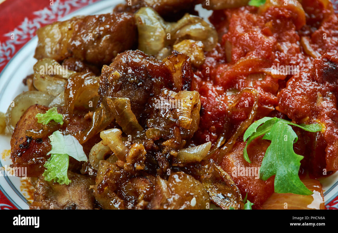 Jamaican Jerk Pork Shoulder Stock Photo Alamy