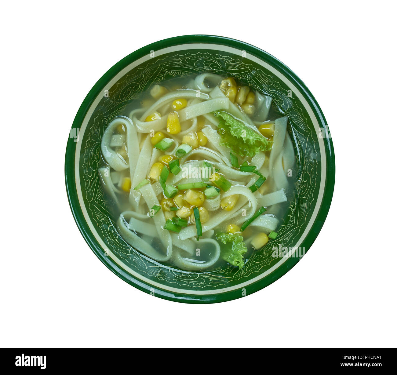 Cantonese corn soup Stock Photo Alamy