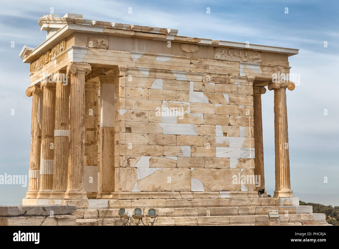 Temple of Athena Nike, Nika Apteros (420 BC), Athens, Greece Stock Photo -  Alamy