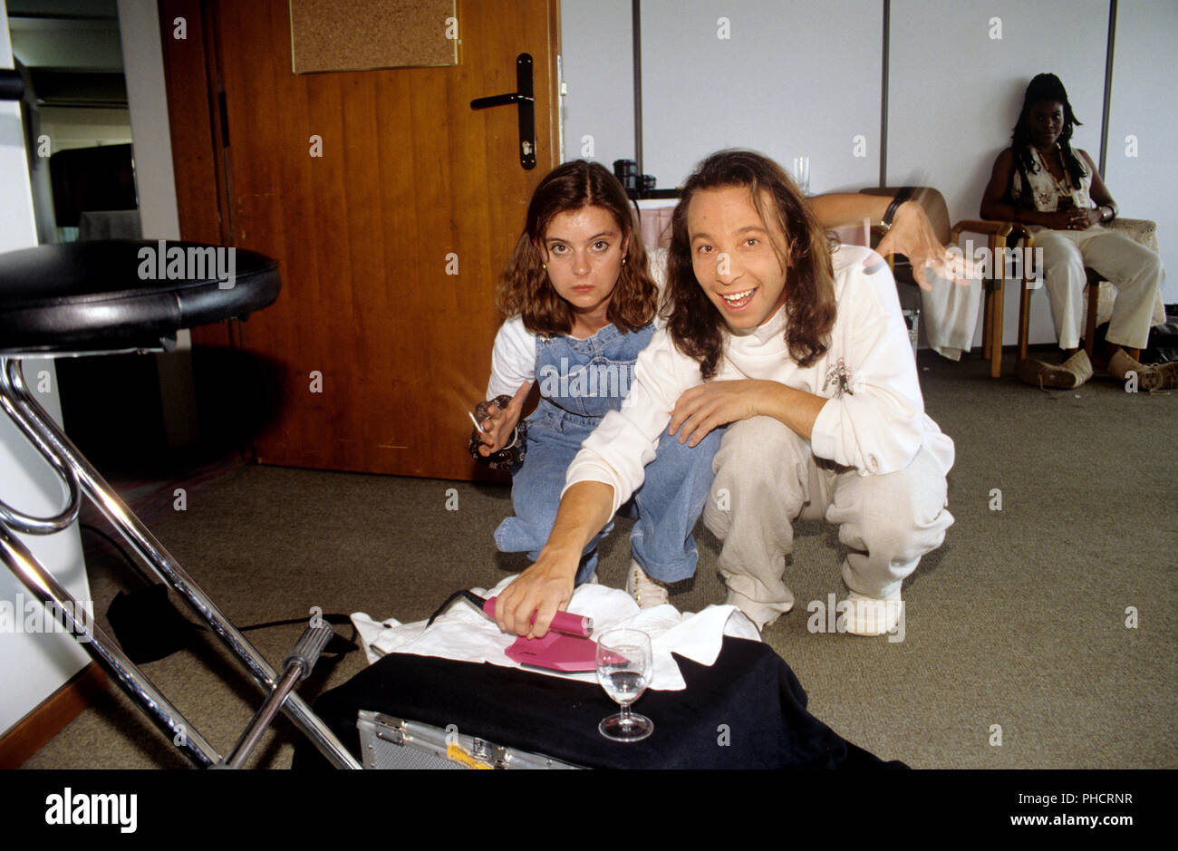 DJ BoBo in July 1994 in Mannheim. | usage worldwide Stock Photo - Alamy