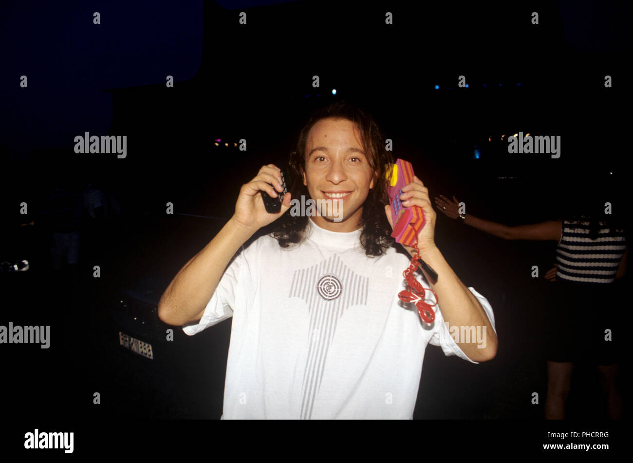 DJ BoBo in July 1994 in Mannheim. | usage worldwide Stock Photo - Alamy