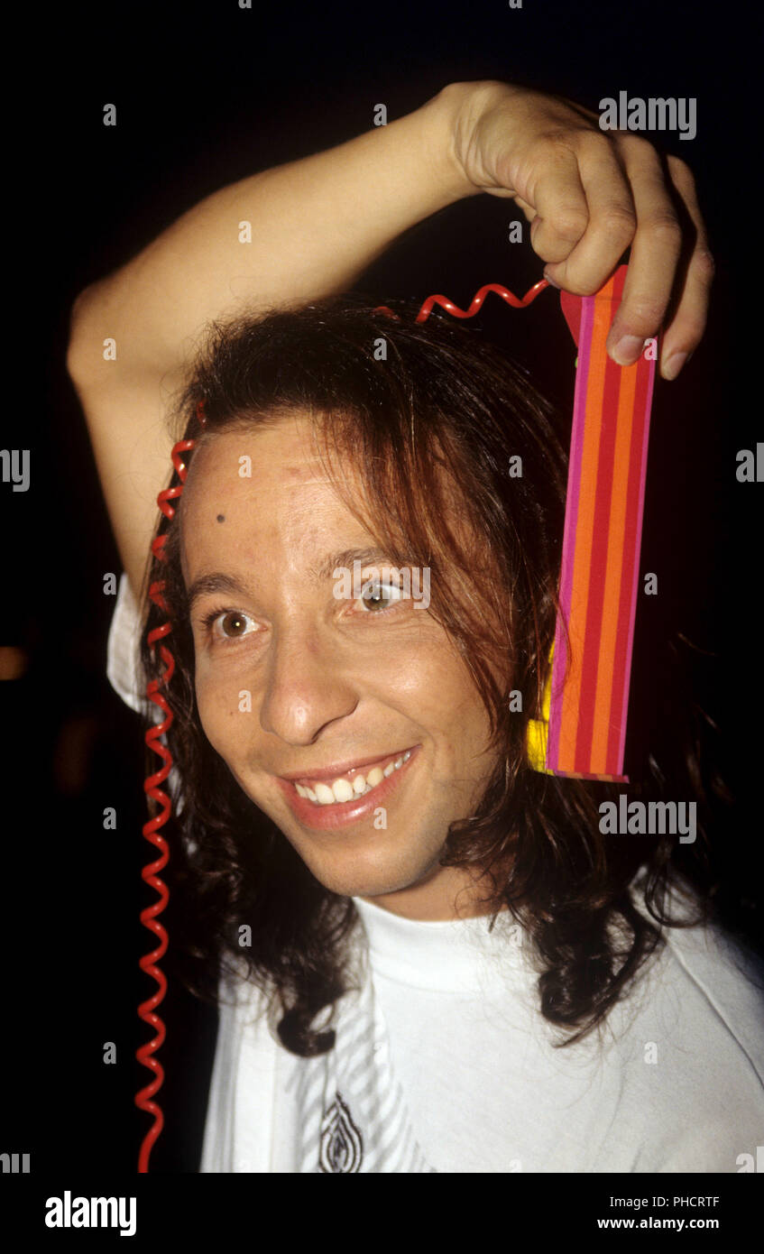 DJ BoBo in July 1994 in Mannheim. | usage worldwide Stock Photo - Alamy