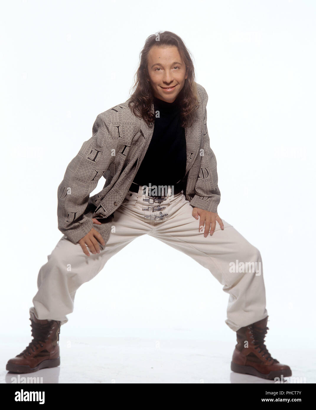  DJ BoBo on 09.02.1995 in Dortmund. 