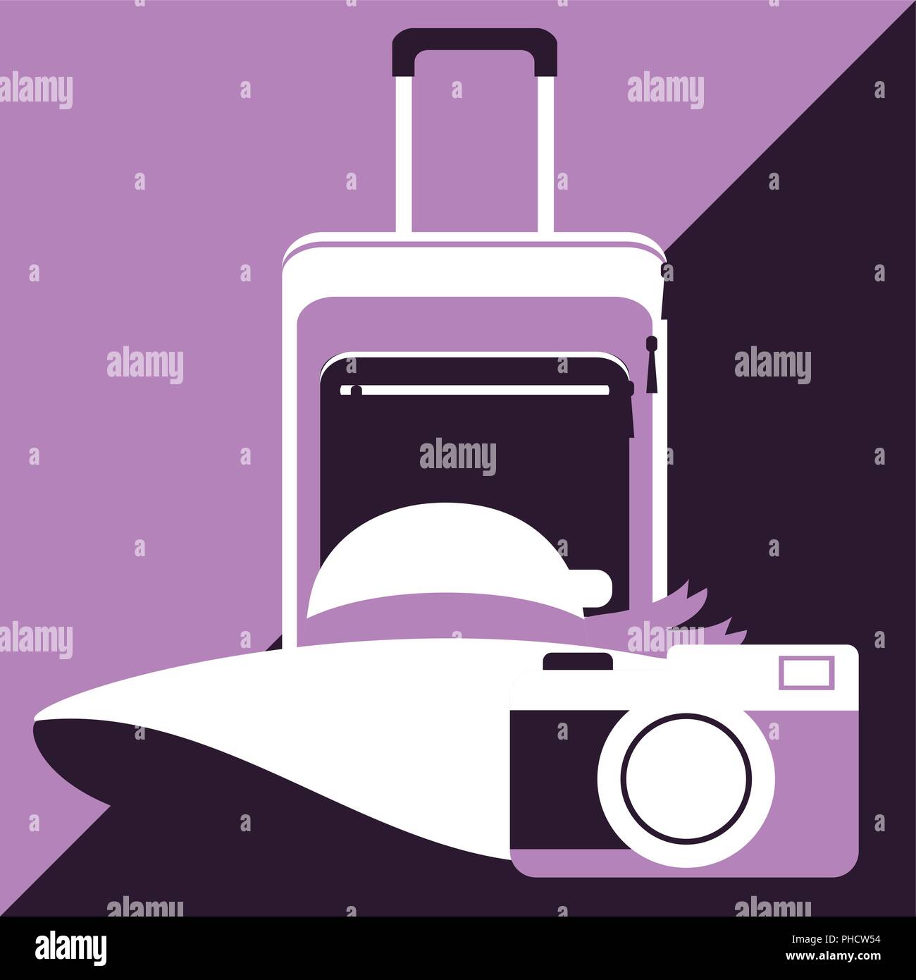 Travel elements concept Stock Vector Image & Art - Alamy