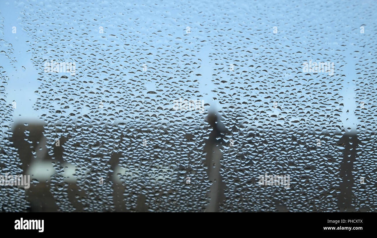 Droplets of condensation Stock Photo