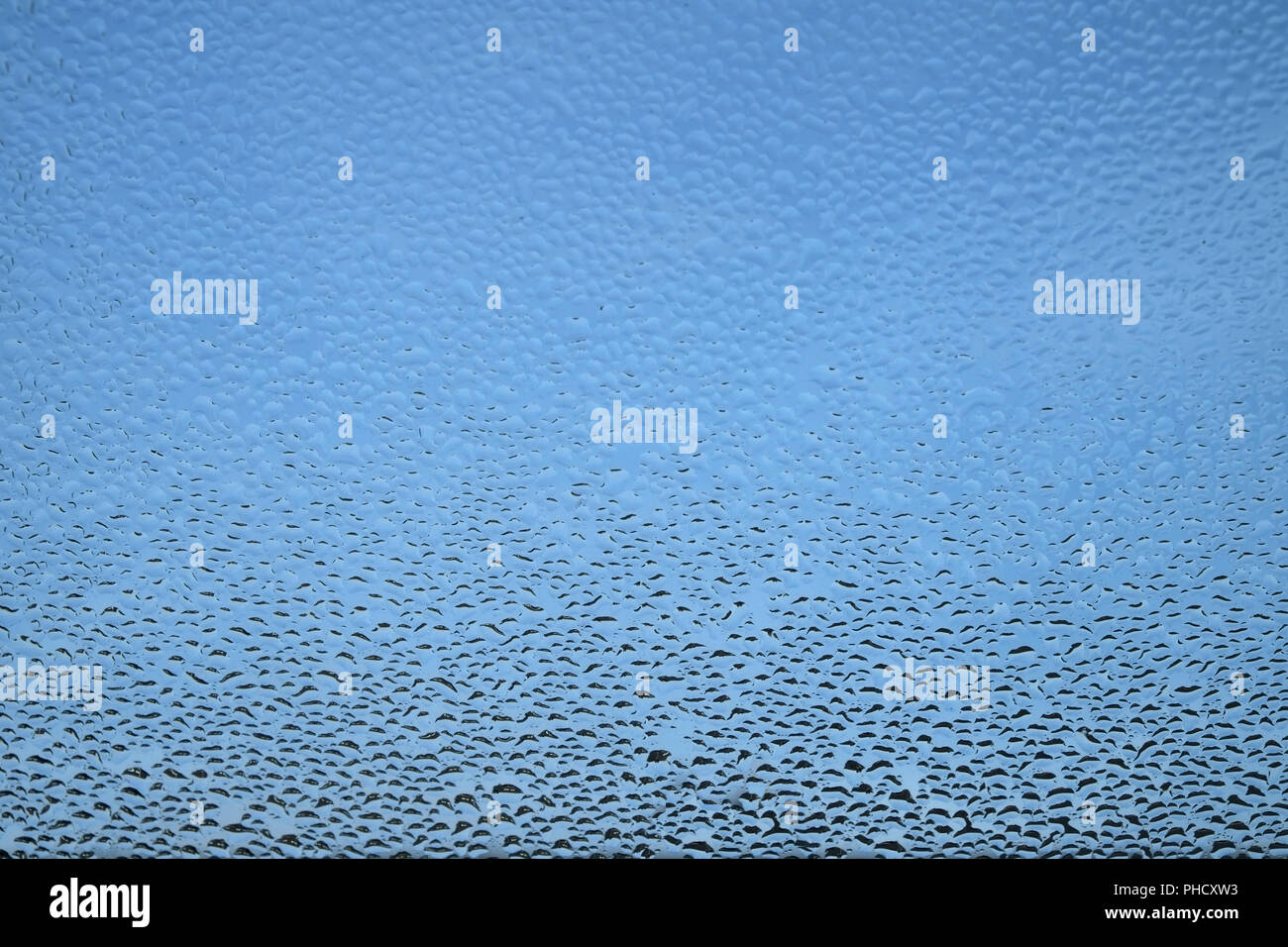 Droplets of condensation Stock Photo