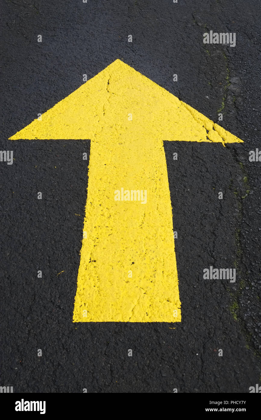 Direction Rrow Direction the arrow hi-res stock photography and images - Alamy